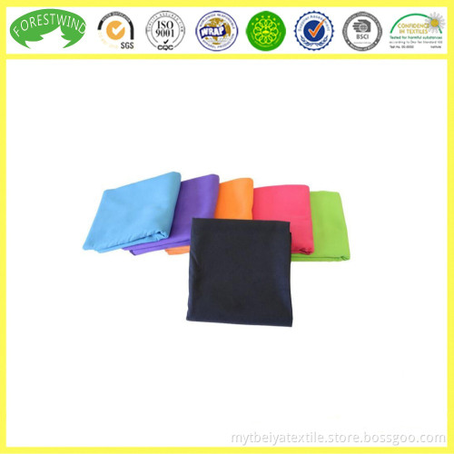 Chinese wholesale companies dyed microfiber sport towel